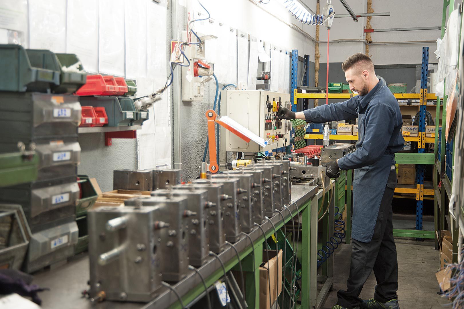 Valf bloğu üretimi